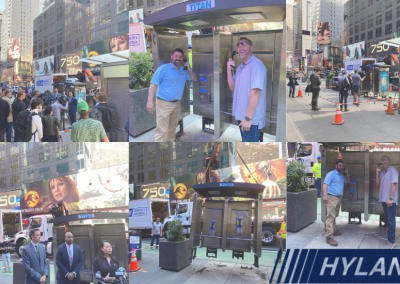 Hylan Datacom & Electrical Installs 5G WiFi kiosks in NYC